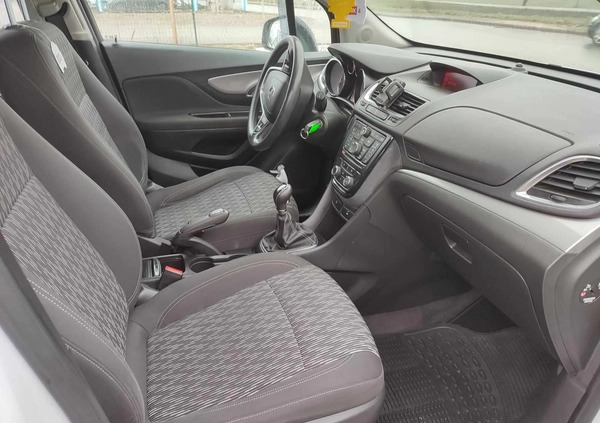 Opel Mokka cena 34900 przebieg: 203000, rok produkcji 2013 z Czerwieńsk małe 154